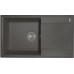 Кухонная мойка Flortek Консул 840 антрацит (23.020.D0840.302)