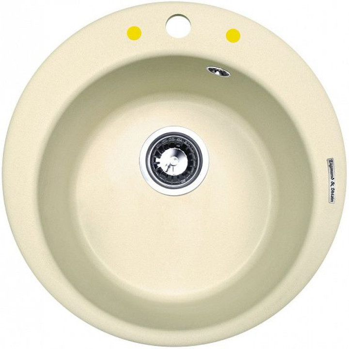 Кухонная мойка ZIGMUND & SHTAIN kreis 480 (молодое шампанское)