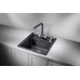 Кухонная мойка GRANULA KS-5002 шварц