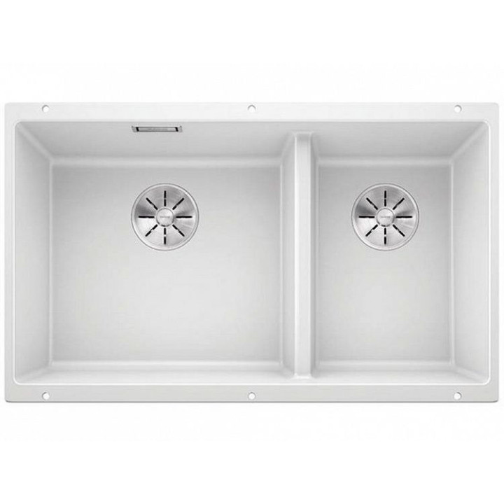 Кухонная мойка Blanco SUBLINE 430/270-U белый c отв.арм. InFino (арт.523155)