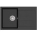 Кухонная мойка AQUASANITA Tesa SQT101AW (black metallic 601)