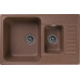 Кухонная мойка GRANFEST QUARZ GF-Z 21К терракот