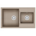 Кухонная мойка GRANULA GR-8201 песок