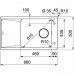 Кухонная мойка FRANKE MTK 651-100 керамика жемчужный серый (124.0380.242)