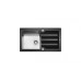 Мойка кухонная TEKA LUX 1B 1D 86 black (art.12129008)