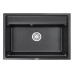 Кухонная мойка GRANULA KS-7301 чёрный