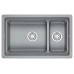 Кухонная мойка GRANULA KS-7304U алюминиум