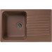 Кухонная мойка GRANFEST QUARZ GF-Z 78 терракот