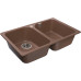Кухонная мойка GRANFEST Quarz GF-Z15 терракот