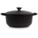 Кастрюля LE CREUSET Signature 4,2 л, чёрный матовый