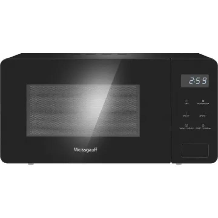 Микроволновая печь WEISSGAUFF MWO-150 Black Glass