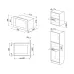 Микроволновая печь SMEG FMI225BI