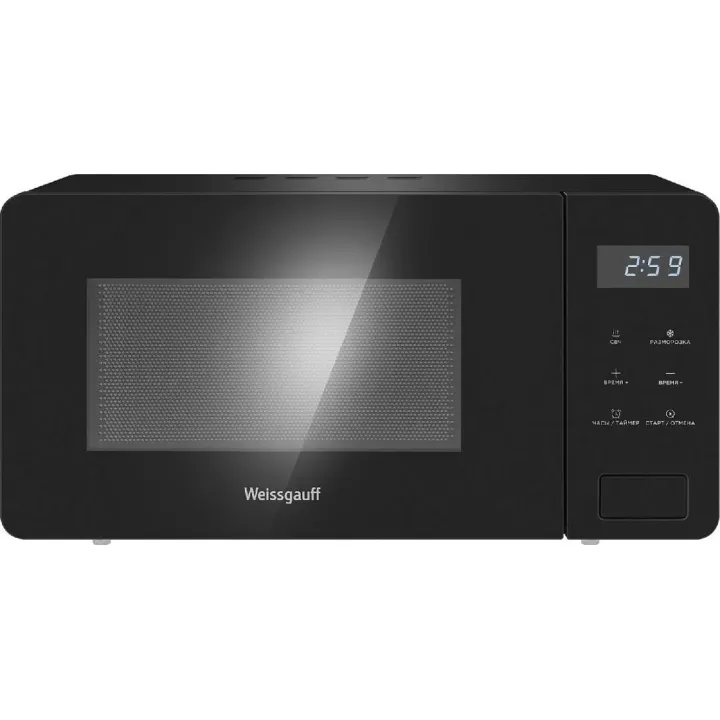 Микроволновая печь WEISSGAUFF MWO-150 Black Glass