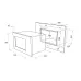 Микроволновая печь AKPO MEA 92508 SEA07 WH