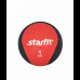 Медбол Starfit Pro GB-702 1 кг красный