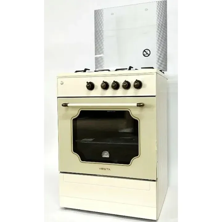 Плита VESTA Bergamo VGG 10-G Retro бежевый