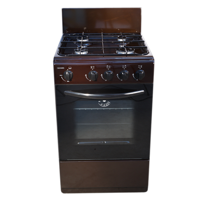 Газовая плита Cezaris ПГ 2100-13 коричневый