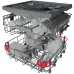 Посудомоечная машина WHIRLPOOL WIO3T226PFG