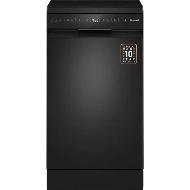 Посудомоечная машина WEISSGAUFF DW 4508 Inverter Autoopen Black