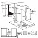 Посудомоечная машина встраиваемая полноразмерная ELECTROLUX esl 6392 ra