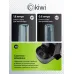 Пылесос KIWI KCC-4323RB черный/красный