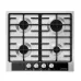Газовая поверхность MAUNFELD mghs.64.72s_inox (нержавейка+черная вставка)