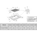 Варочная поверхность MEFERI MIH453BG POWER