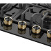 Варочная поверхность WEISSGAUFF HGG 644 BG Premium Brass