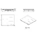 Варочная поверхность FALMEC PIANO INDUZIONE 58x51 MATT (P01F5851.00#ZZZC400F)