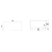 Варочная поверхность FALMEC PIANO INDUZIONE BLACK MATT 88x40 Panoramic (P01F8840.00#ZZZC400F)