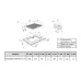 Варочная поверхность MEFERI MIH302WH COMFORT PLUS