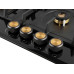 Варочная поверхность WEISSGAUFF HGG 641 BV Volcano Burner Nano Glass