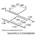 Варочная поверхность MAUNFELD CVCE594BDBK