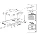Варочная поверхность WHIRLPOOL SMP658C/BT/IXL