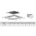 Варочная поверхность MEFERI MGH905BK GLASS ULTRA