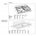 Газовая панель GORENJE GW 6D42 CLI