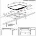 Варочная поверхность AEG HKP 65410 FB черный