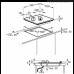 Газовая поверхность ELECTROLUX gpe363fx