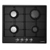 Газовая поверхность MAUNFELD mghe.64.62b_black (черная эмаль)