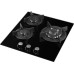 Варочная поверхность WEISSGAUFF HGG 451 BGH Nano Glass