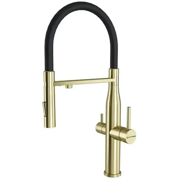 Смеситель KUCHENSTERN ELIT-FE золото