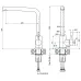 Смеситель GRANFEST GF-Z-5411 inox