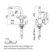 Смеситель PAULMARK Essen Es213011-GM-M