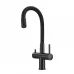 Смеситель MILACIO Ultra MCU.560.TBB Total Black/черный шланг