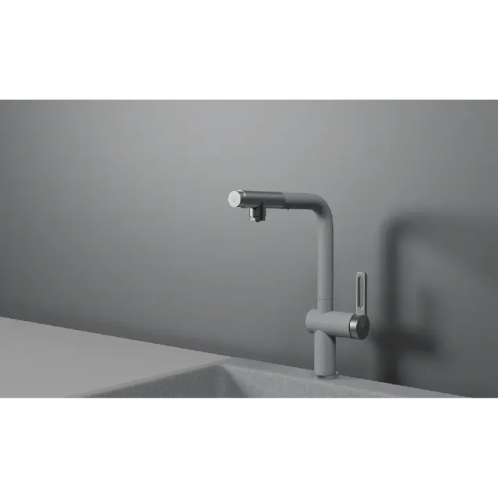 Смеситель GRANULA GR-8169 базальт