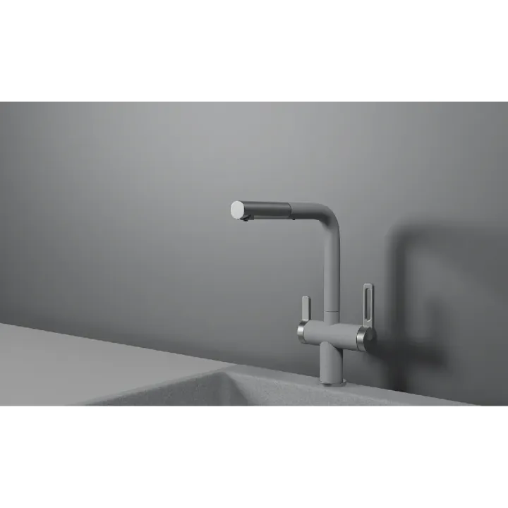 Смеситель GRANULA GR-8170 базальт