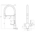 Смеситель EMAR ЕС-7024 PVD Coppery