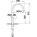 Смеситель для мойки BLANCO TRIMA(520840) хром
