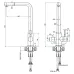 Смеситель GRANFEST GF-Z-5421 gray