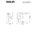 Смеситель OULIN OL-T9207Q